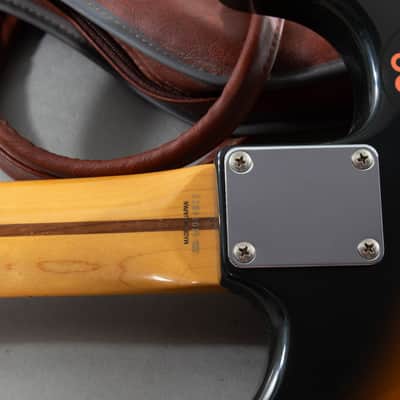 1992 Fender Left-Handed MIJ Japan ’57 Reissue Stratocaster ST57-65L 2-Color Sunburst image 10