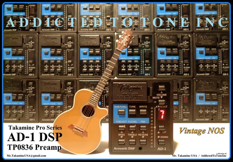 Takamine NOS Vintage Preamp AD-1 / DSP Pro Series image 1