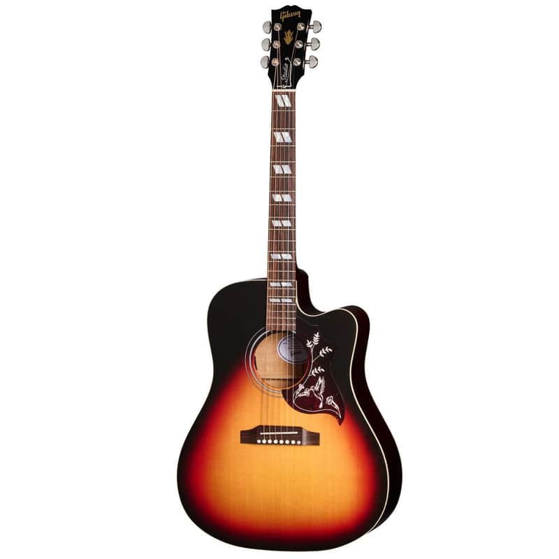 Hummingbird Studio EC Tri-Burst Satin Acoustic Guitar