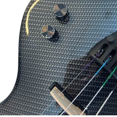 Elektrisk Carbon Violin med Volume & Tone Control image 4