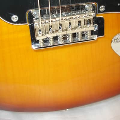 Fender Player Stratocaster Plus Top Electric Guitar Pau Ferro Fingerboard, Tobacco Sunburst 7lbs, 13.2ozs image 4