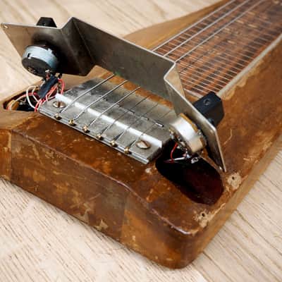1940s Dobro Lap Steel Vintage Slide Guitar image 14