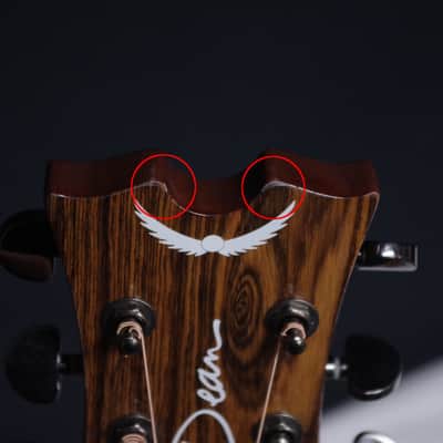 DEAN Axcess Caidie Exotic Cutaway acoustic electric guitar NEW w/ Gig Bag image 7