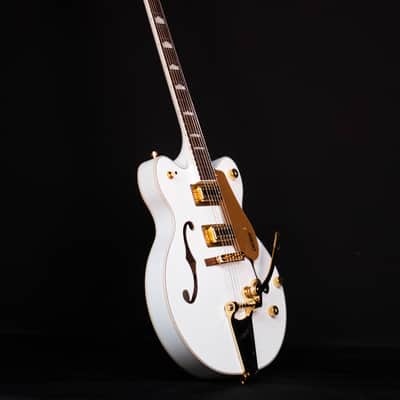 Gretsch G5422TG Electromatic Classic Hollow Body, Laurel FB, Snowcrest White image 8