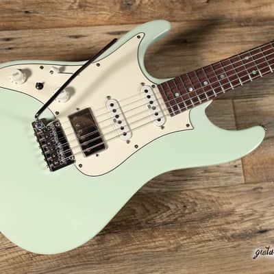 Ibanez AZ2204NWL Prestige HSS Left-Handed Guitar w/ Case – Mint Green image 8
