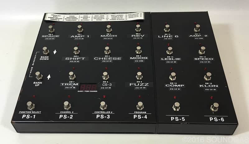 ギター CUSTOM AUDIO ELECTRONICS RS-10 MKII Bob Bradshaw / Custom Audio Electronics RS-10 MIDI Foot Controller