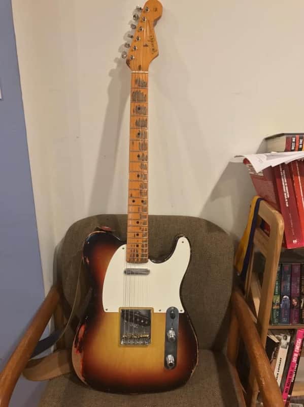 USA Fender Telecaster with Stratocaster Neck (Eric Clapton Blind Faith Telecaster) image 1