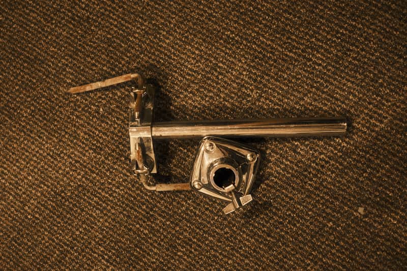 Tama Tom Mount Post 70's - Chrome image 1