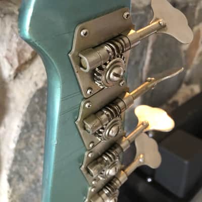 Gibson Thunderbird II 1965 - Nitro Pelham Blue (refin) image 11