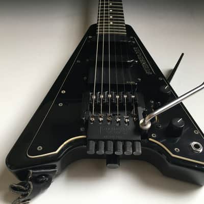 Steinberger GP4T 1986  "Mini V"  Black image 4