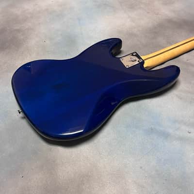 2024 Fender Player II Plus Top Jazz Bass Special Edition Blue Burst Flame image 4