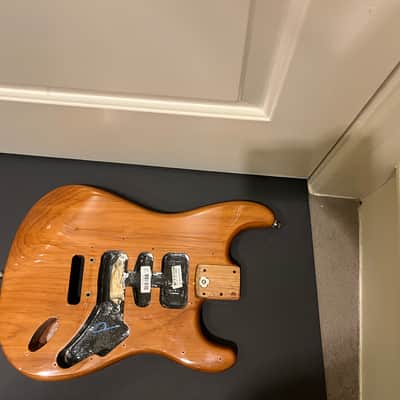 Fender American Professional II Stratocaster BODY Pro II Strat Roasted Pine image 4