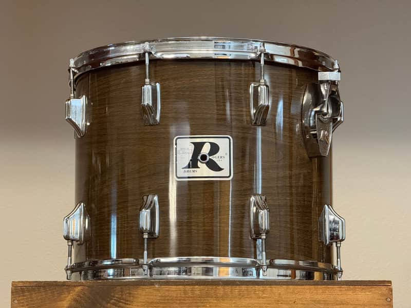 1970's Rogers 15" New Mahogany 12x15 Big R Rack Tom image 1