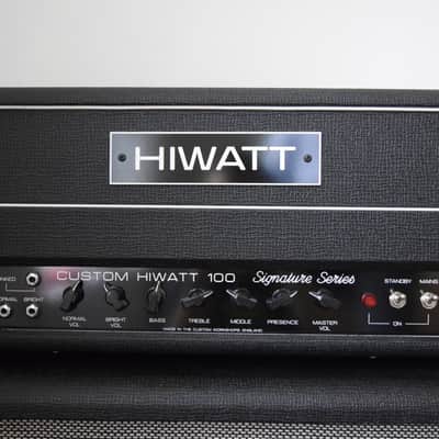 Hiwatt SSD103 David Gilmour Signature 100 Watt Custom Head image 1