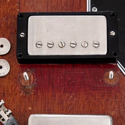 1962 Gibson Les Paul SG Standard Employee Guitar Cherry w/ Pat # Pickups, Sideways Vibrola, Case image 19