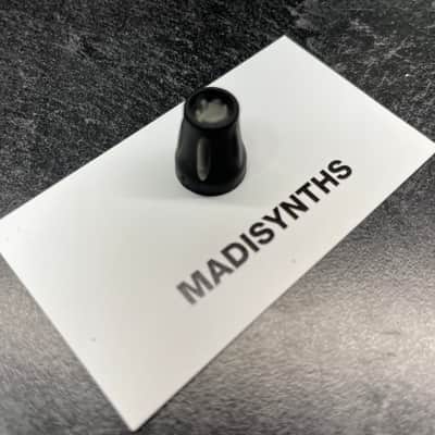ALBS Rotary Knob with Clear Insert for Waldorf Microwave XT/XTk, MIDIBox Sequencer