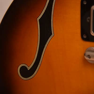 Framus Atlantik 6 – 1973 German Vintage Semi-hollow Archtop Guitar / Caravelle Sorento image 6