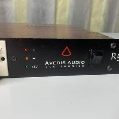Avedis Audio R52 500-Series Rack loaded with 2x A-Designs P-1 Mic Preamps image 10