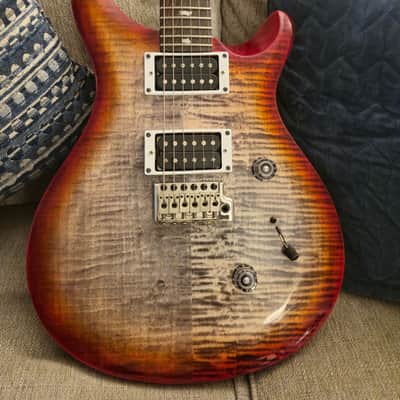 PRS SE Custom 24 Charcoal Cherry Burst With Locking Tuners image 2