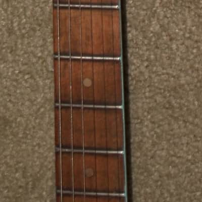 GIBSUN LP jr STYLE GUITAR???? Light Blue VERY COOL AXE image 3