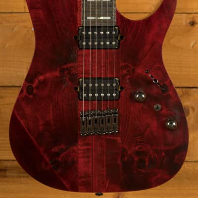 Ibanez RGT1221PB RG Series Premium - Ebony - Stained Wine Red Low Gloss image 1