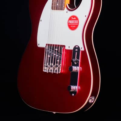 Squier Classic Vibe Custom Esquire, Laurel FB, Candy Apple Red image 2