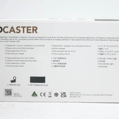 RODE Broadcaster End-Address Large Diaphragm Condenser Microphone 2009 - Present - Nickel image 2