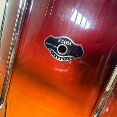 Tama Superstar 2000s - Sunset Fade w/1st chair throne, tama stands.  (no cymbals) image 6