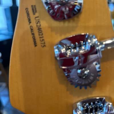 Fender American Ultra II Meteora bass 2024 - Texas Tea / 9lbs. 3.2oz. #US24021575 image 9