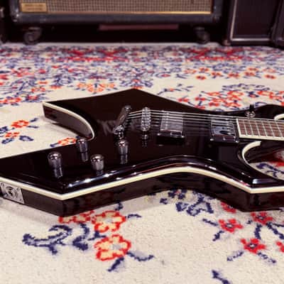 2006 B.C. Rich MK5 Warlock - Gloss Black w/ Carve Top image 14