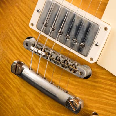 2022 - Gibson Custom Shop Made 2 Measure Murphy Lab '59 Les Paul Standard Murphy Painted Ultra Heavy Aged Kindred Burst #91950A image 15