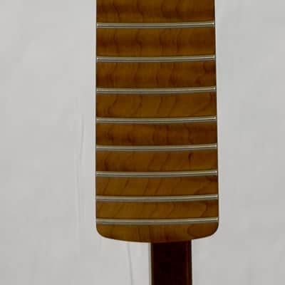 Warmoth Warhead Headstock Electric Guitar Neck 2025 - Roasted Flame Maple image 2