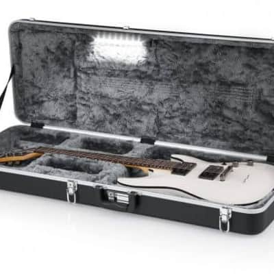Gator Molded Plastic Guitar Case for Standard Electric Guitars w/ Built-in LED Light GC-ELECTRIC-LED image 1
