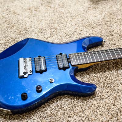 Ernie Ball Music Man JP6 2006 Blue image 2