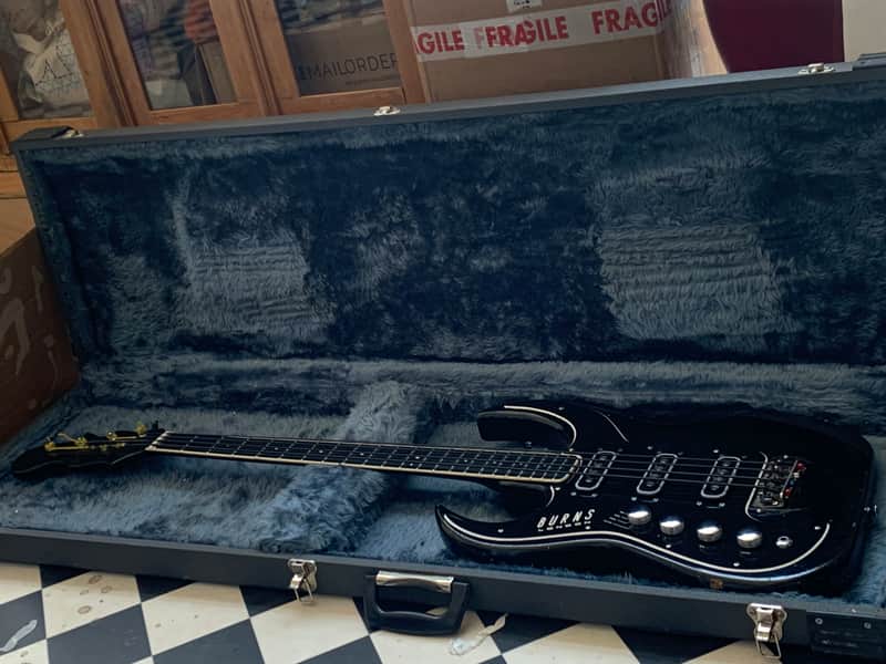 Burns Black Bison Bass 1964 - Black image 1