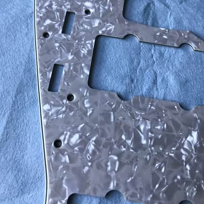 Custom New 4 Ply Ivory White Pearl Japan Jazzmaster Style Guitar Pickguard Scratch Plate image 2