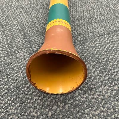48" Didgeridoo, Synthetic and Hand-Painted, with BAG,  EXCELLENT image 3