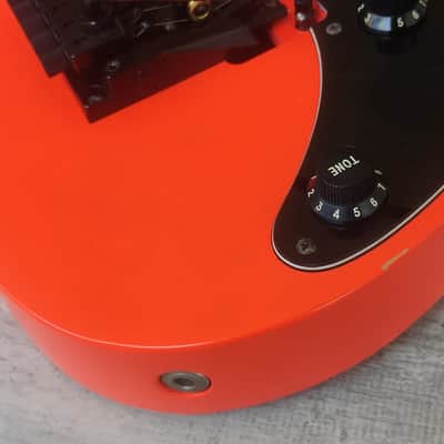 1980's Ibanez Japan RG-575 Reverse Headstock Superstrat (Five Alarm Red) image 2