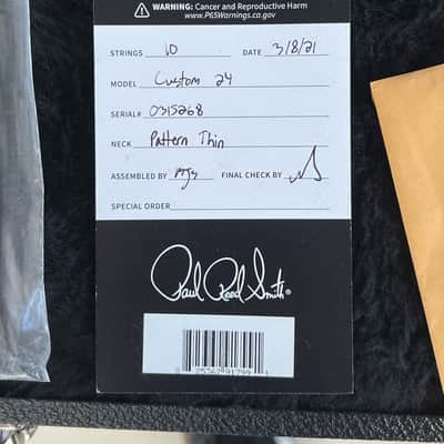 PRS Paul Reed Smith Custom 24 - Gray Black - 2021 imagen 18