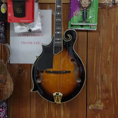 Gold Tone Mastertone GM-70+ LEFTY F-style mandolin - NEW Solid Wood w/ CASE - B-stock image 3