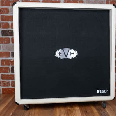 EVH 5150 III 412 4X12 Cabinet 2022 - White Tolex image 3