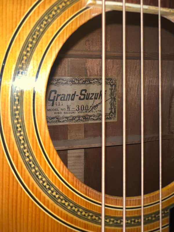 Grand Suzuki W-300 70's - Natural | Reverb