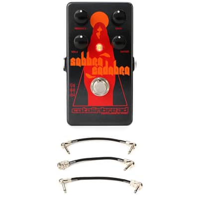 Catalinbread Sabbra Cadabra Overdrive Pedal with 3 Patch Cables image 1