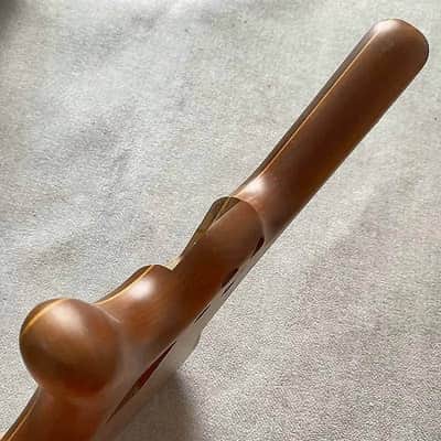 Solid Mahogany Wood 5/6 String Electric Bass Body DIY Project image 12