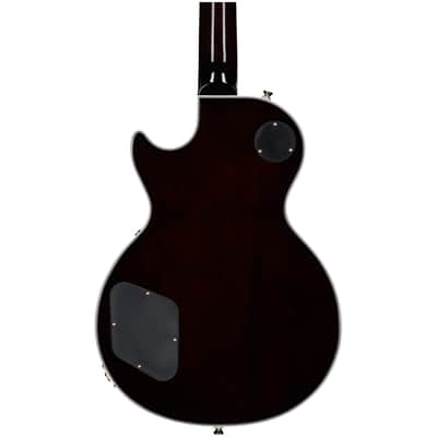 Epiphone Exclusive Les Paul Custom Figured Electric Guitar, Root Beer, with Gig Bag image 5