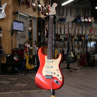 Fender Custom Shop '63 Stratocaster Deluxe Closet Classic - Rosewood Fingerboard AAA, Melon Candy Red image 2