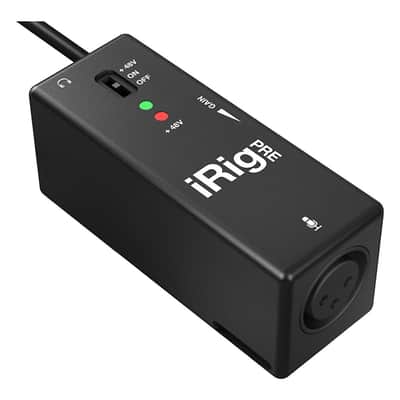 IK Multimedia iRig Pre Microphone Preamp for iOS Devices | Reverb