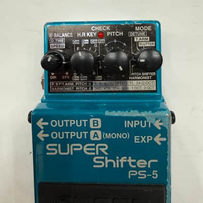 Boss Roland PS-5 Super Shifter Pitch Harmonist Guitar Bass Effect Pedal image 2