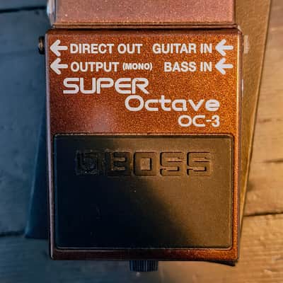Boss OC-3 Super Octave (Dark Gray Label) 2003 - Present - Brown image 2