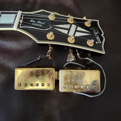 1975-1979 Gibson Les Paul Custom       T Top - Gold Post Pickups image 1